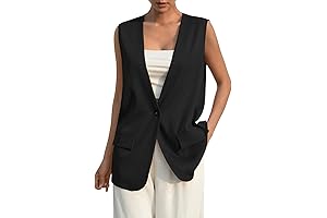 Chic Sleeveless Vest for Women - A Versatile Wardrobe Essential