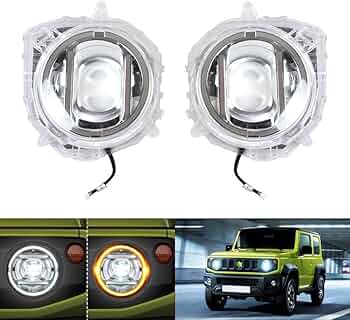Amazon.com: Jimny JB64 JB74 LED headlight modified 24W (12W*2) DC