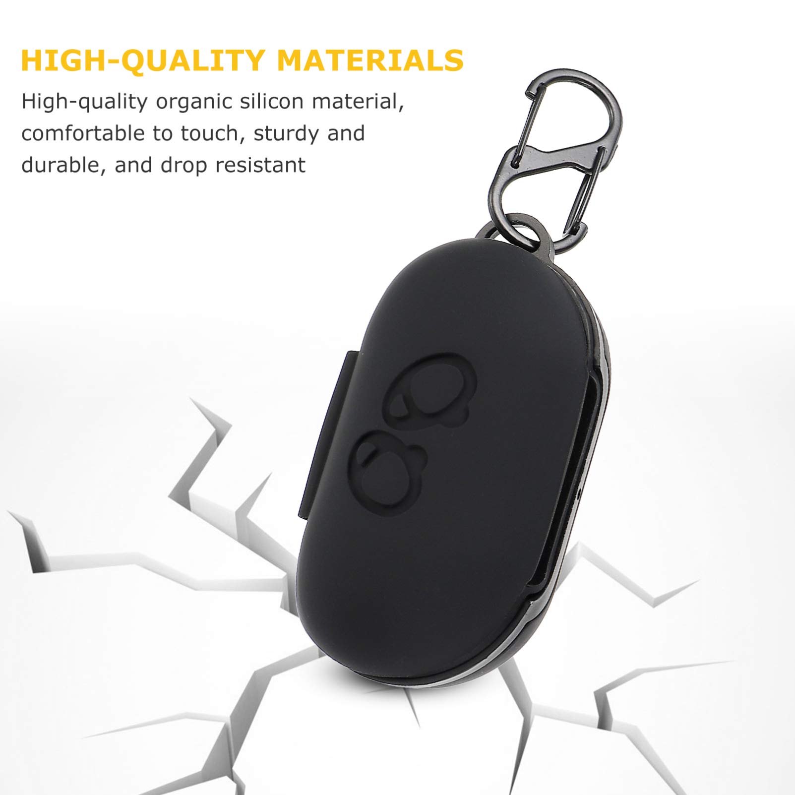 Gatuida 3 Piezas Funda De Silicona para Auriculares Exquisita Funda para Auriculares Caso De Auriculares Inalámbricos Auriculares Casos Estuche De Silicona Elegante Gel De Sílice