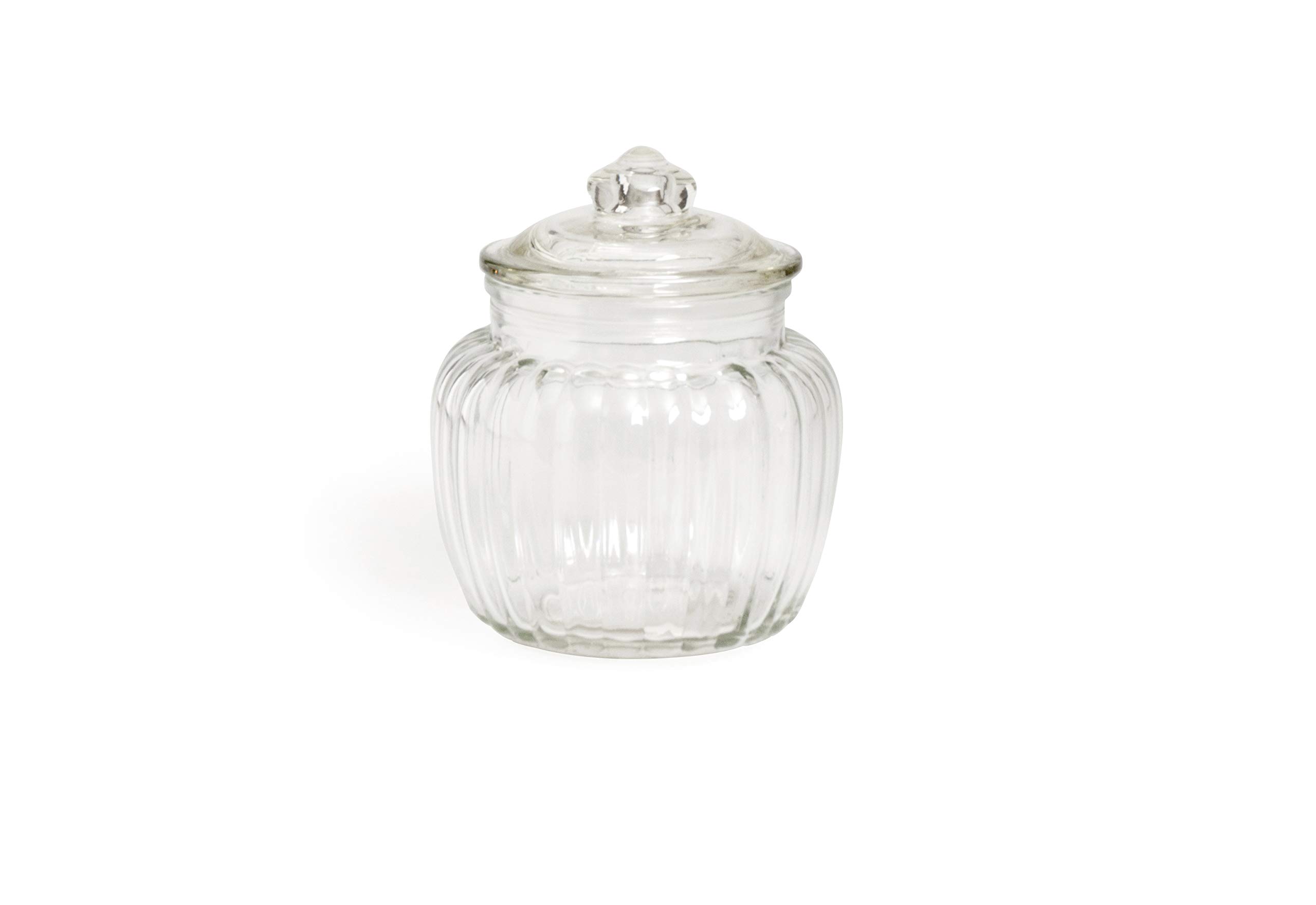 Excelsa Transparente Chic - Tarro De Cristal 11,5 X 11,5 X 14,5 Cm