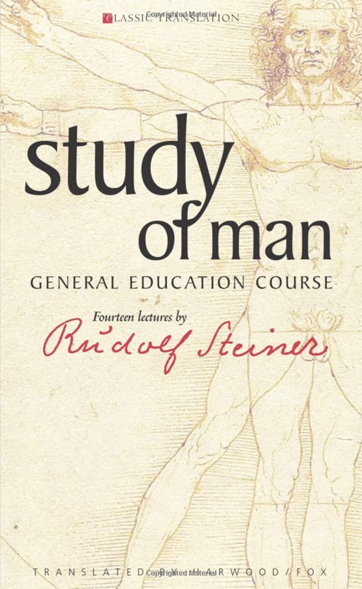 Study of Man General Education Course by Rudolf Steiner (Paperback Book)
