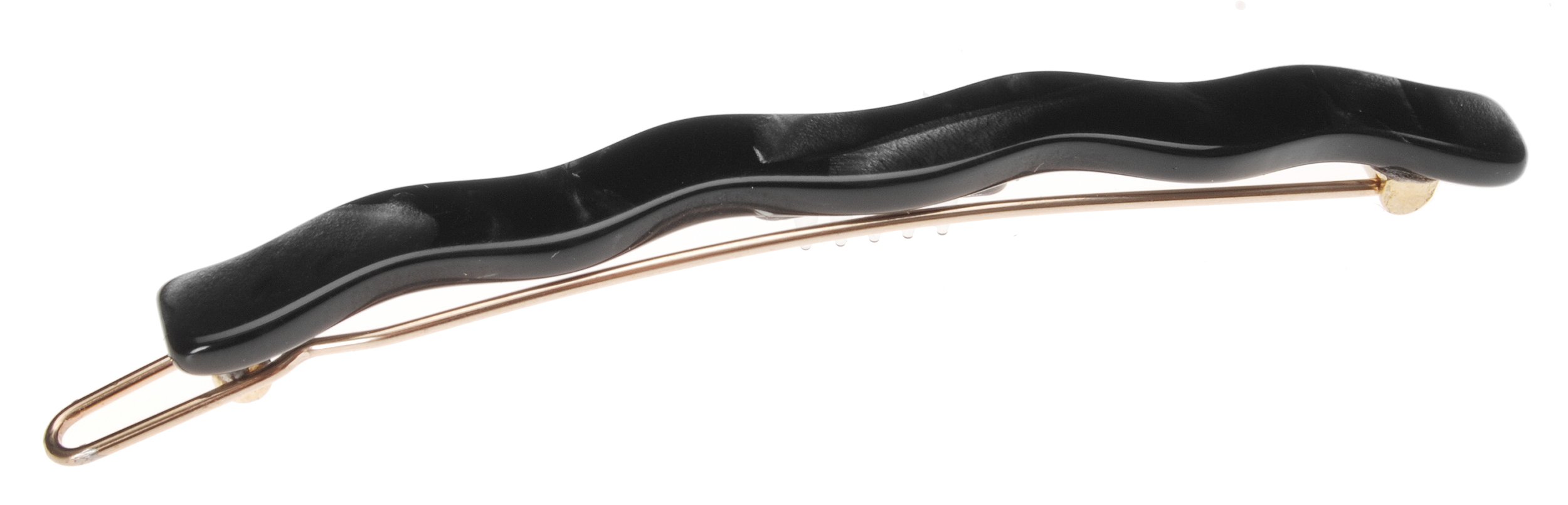 Pasador Boule France Luxe Wavy Tige - Nacro Black-image