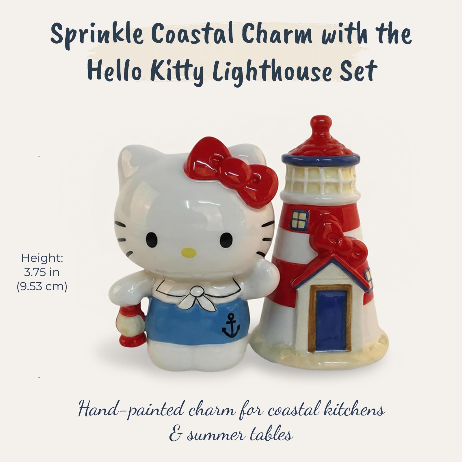 Amazon.com: Blue Sky Clayworks HELLO KITTY Lighthouse Salt