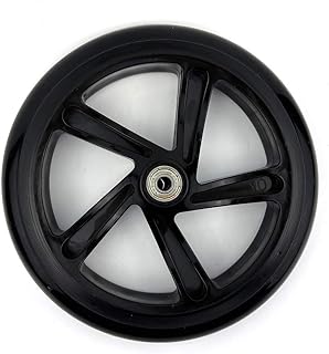 '8 Adult Scooter roue avec roulement Kid PU de trottinette de No Need Air Trolley Roue non pneus de roulettes en plastique de