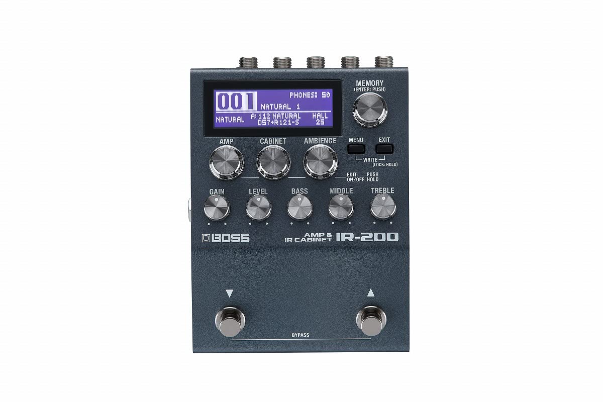 Amazon.co.jp: BOSS/IR-200 AMP&CABINET PROCESSOR [ヘッドフォン+