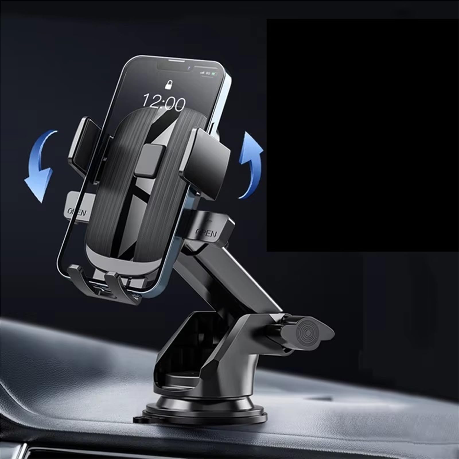 Supporto Universale Telefono Auto Ventosa Regolabile, Supporto GPS Supporto Telefono Accessori Bocchette Ventilazione, Telefono Telefono Cellulare Supporto Telefono Auto
