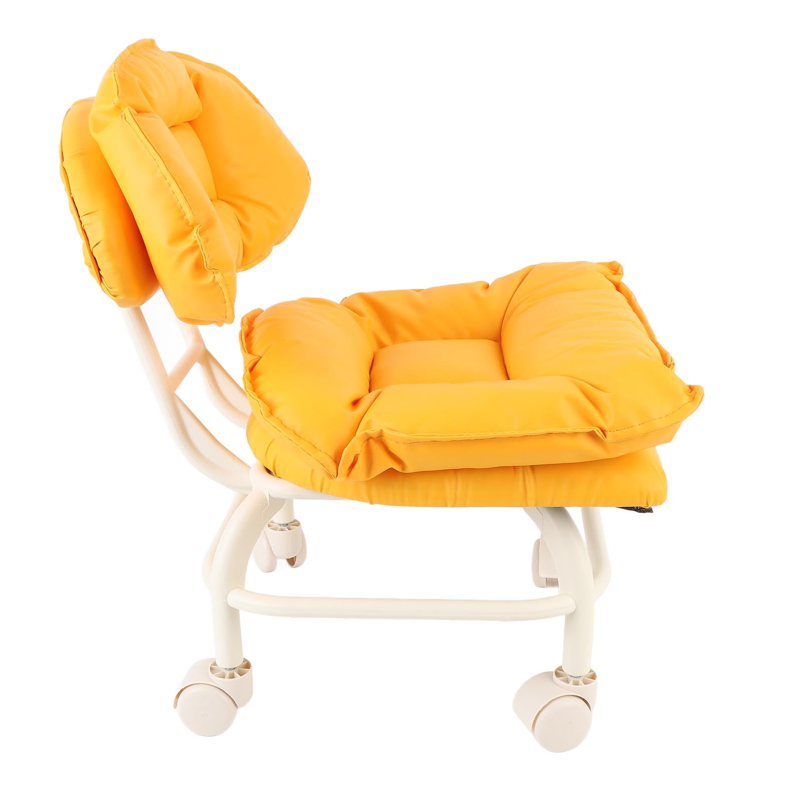 Taburete con Rus PU impermeabile Que Abse los pes Rus Giratorias 360 ​​​​Grados Silla con Giratoria con Rodamientos Dobles Taburete Trabajo con Resp ómico para
