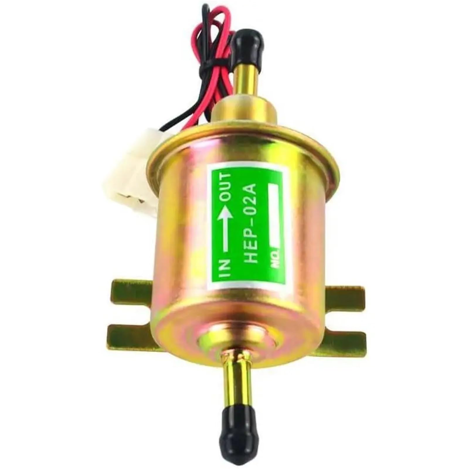 Pompy paliwowe do samochodu 1 szt. elektryczna pompa paliwa do różnych modeli pojazdów z 5/16'' rzędowym przyłączem HEP-02A, mosiądz, materiał premium, 8 mm, samochód pompa benzynowa
