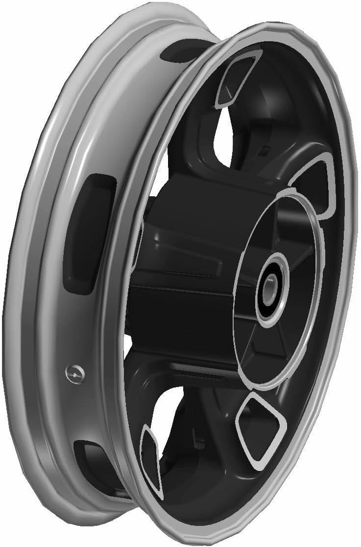 Indian Motorcycle WHEEL-REAR,16",CAST,B60,BLK [INCL., 4,6,7,17], Genuine OEM Part 1523578-266, Qty 1