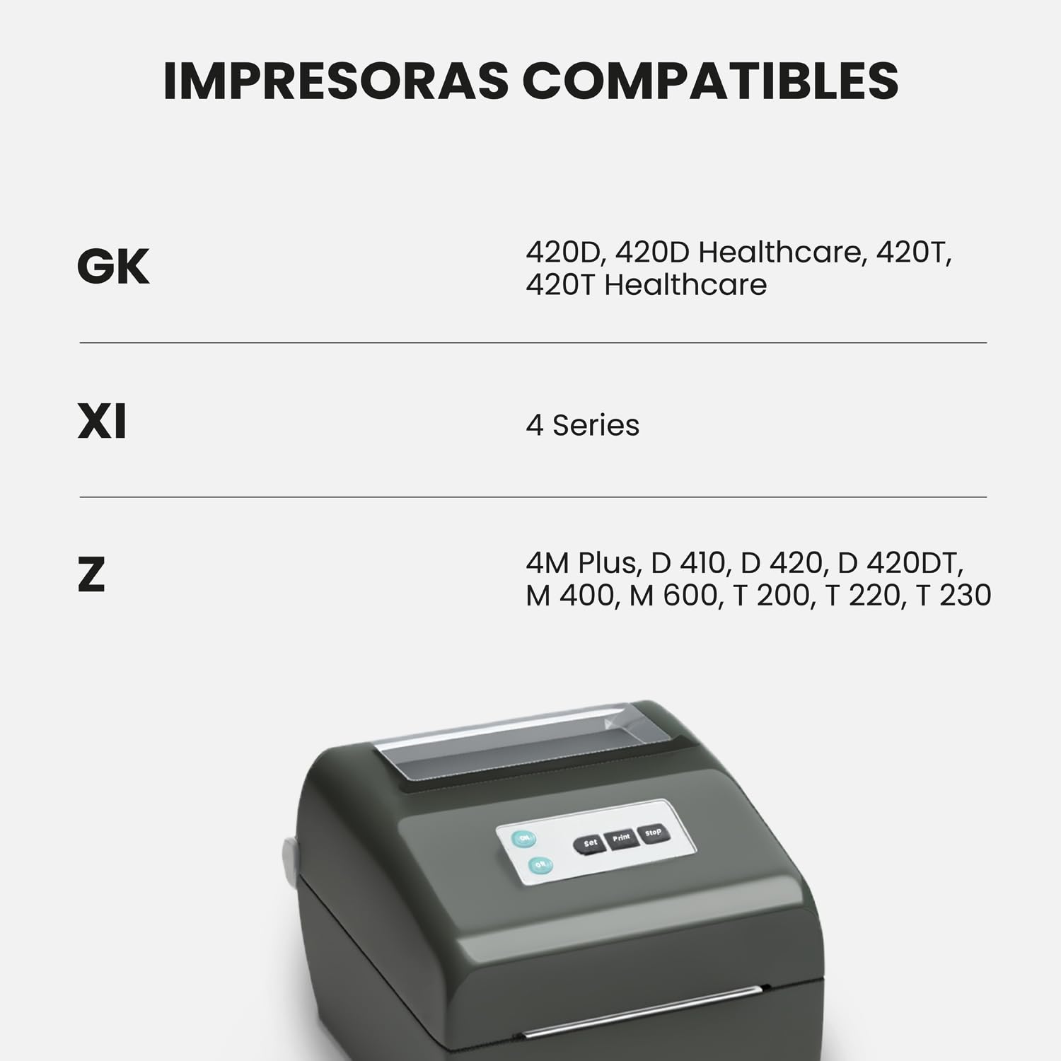 TONER PACK Etiquetas Térmicas Adhesivas 100 x 150 mm para Envíos Blancas (10 Unidades)
