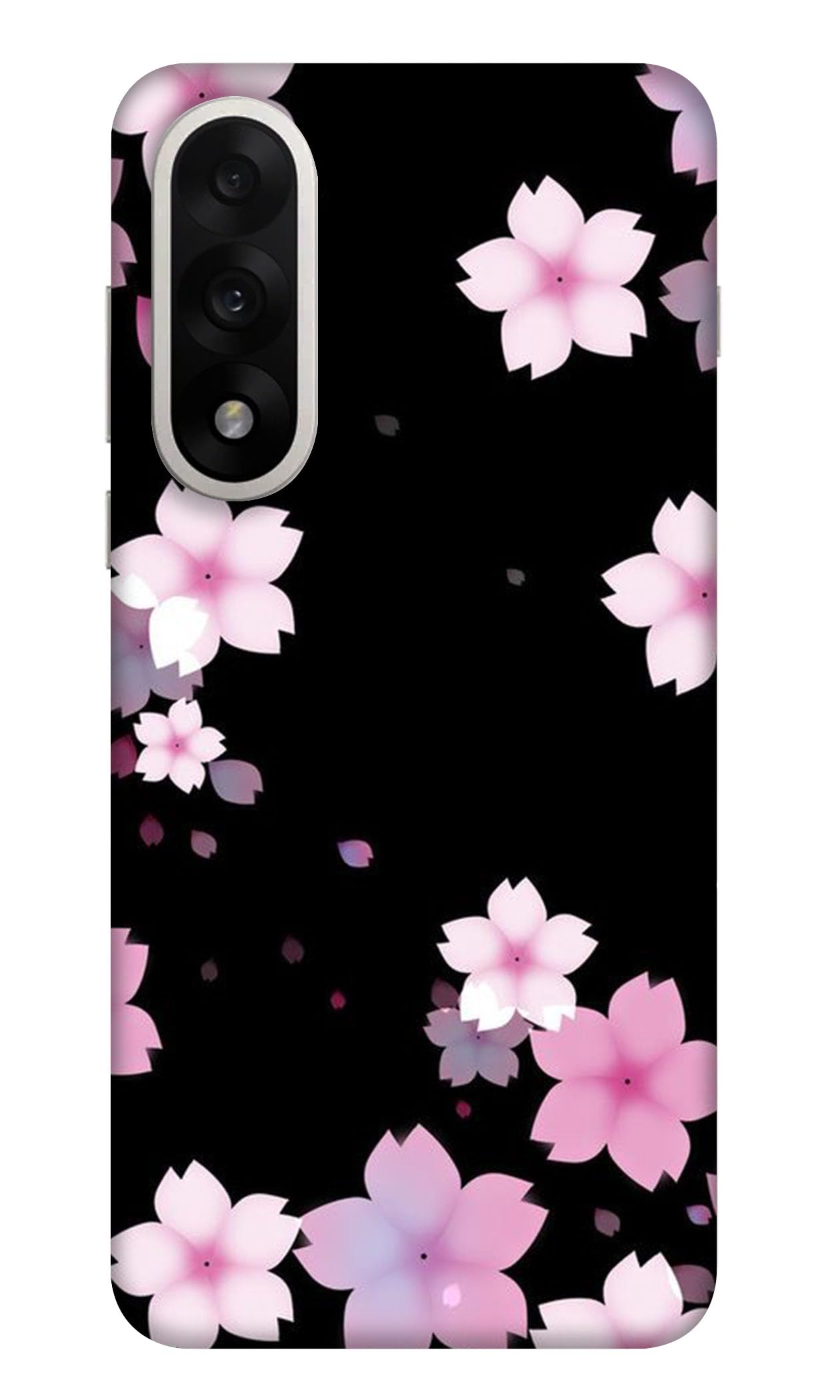 Sakura Cherry Blossom Floral Matte Hard Back Cover Case Compatible with OnePlus Nord 5 5G – Romantic Aesthetic | Polycarbonate Case