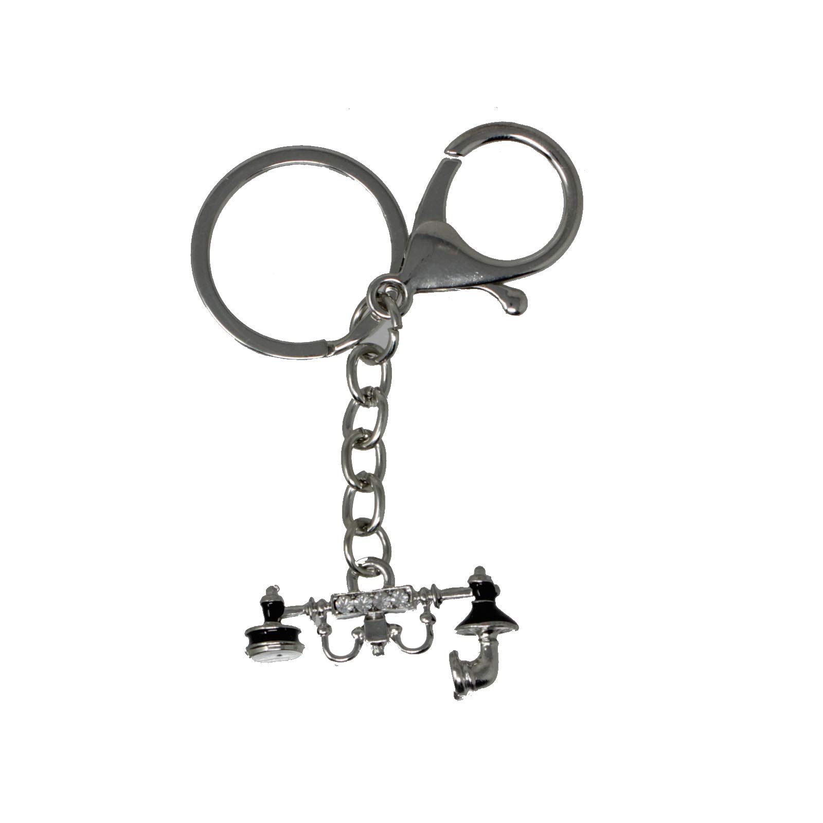 Tootpado Black Keyring (6LNT584)