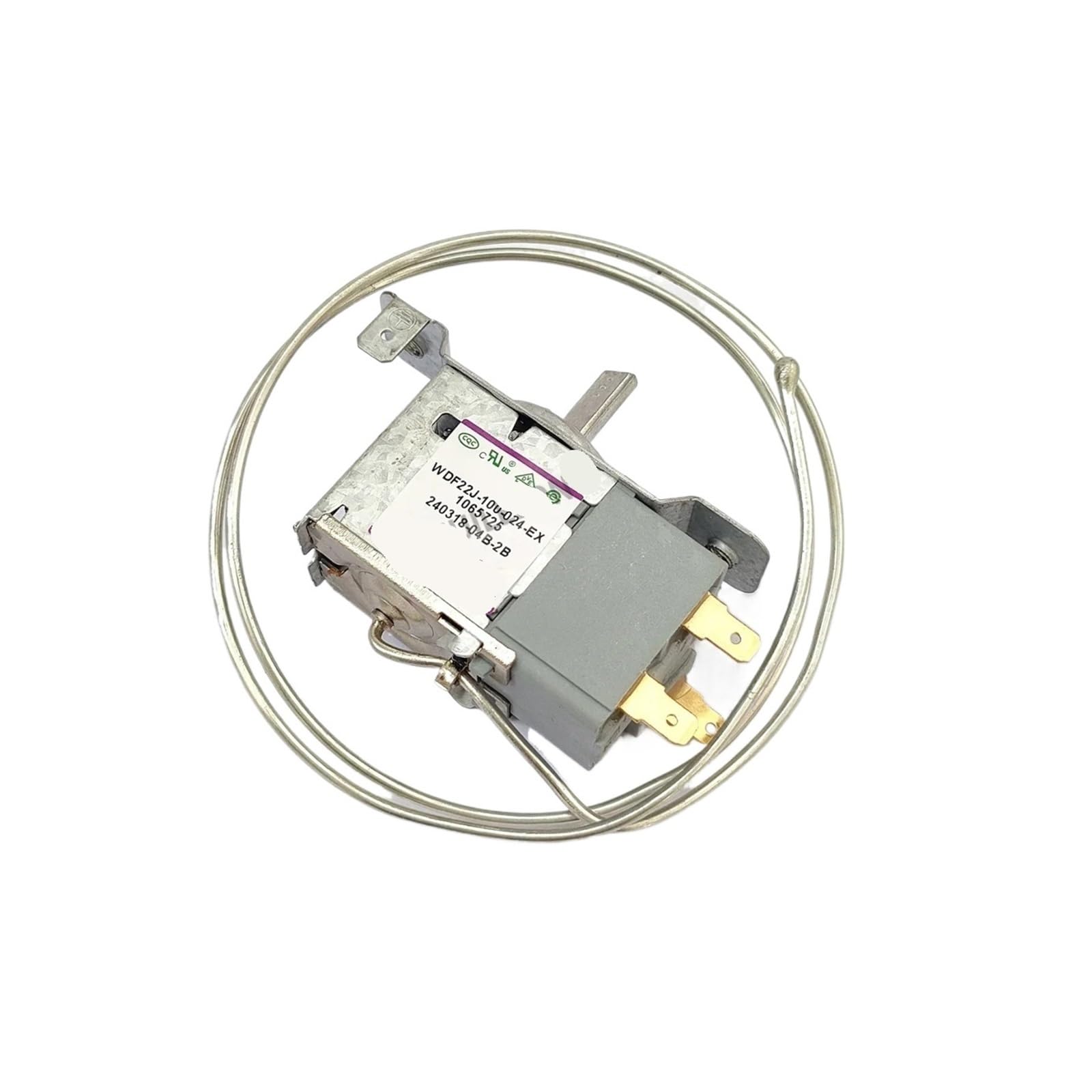 Fkymx 1Pcs Refrigerator Temperature Control Switch Refrigerator Thermostat Accessories Wdf22j-100-24-Ex