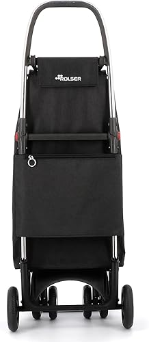 Vista 102 de ROLSER Carrito de compras plegable con ruedas Carro plegable personal plegable para comestibles Duradero y portátil Verde