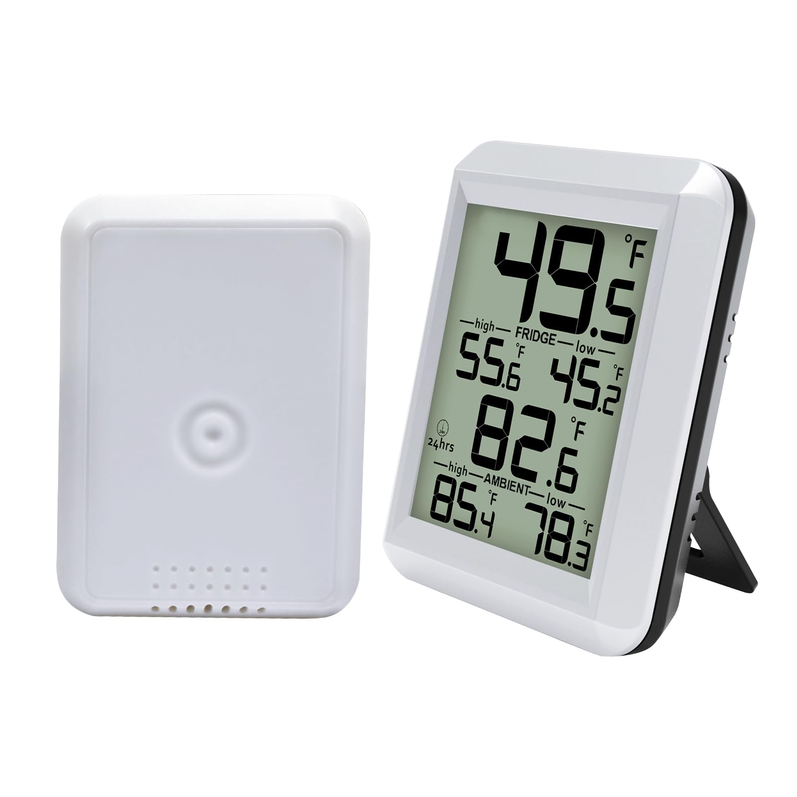 Termómetro de refrigerador digital con imán y control de temperatura 8