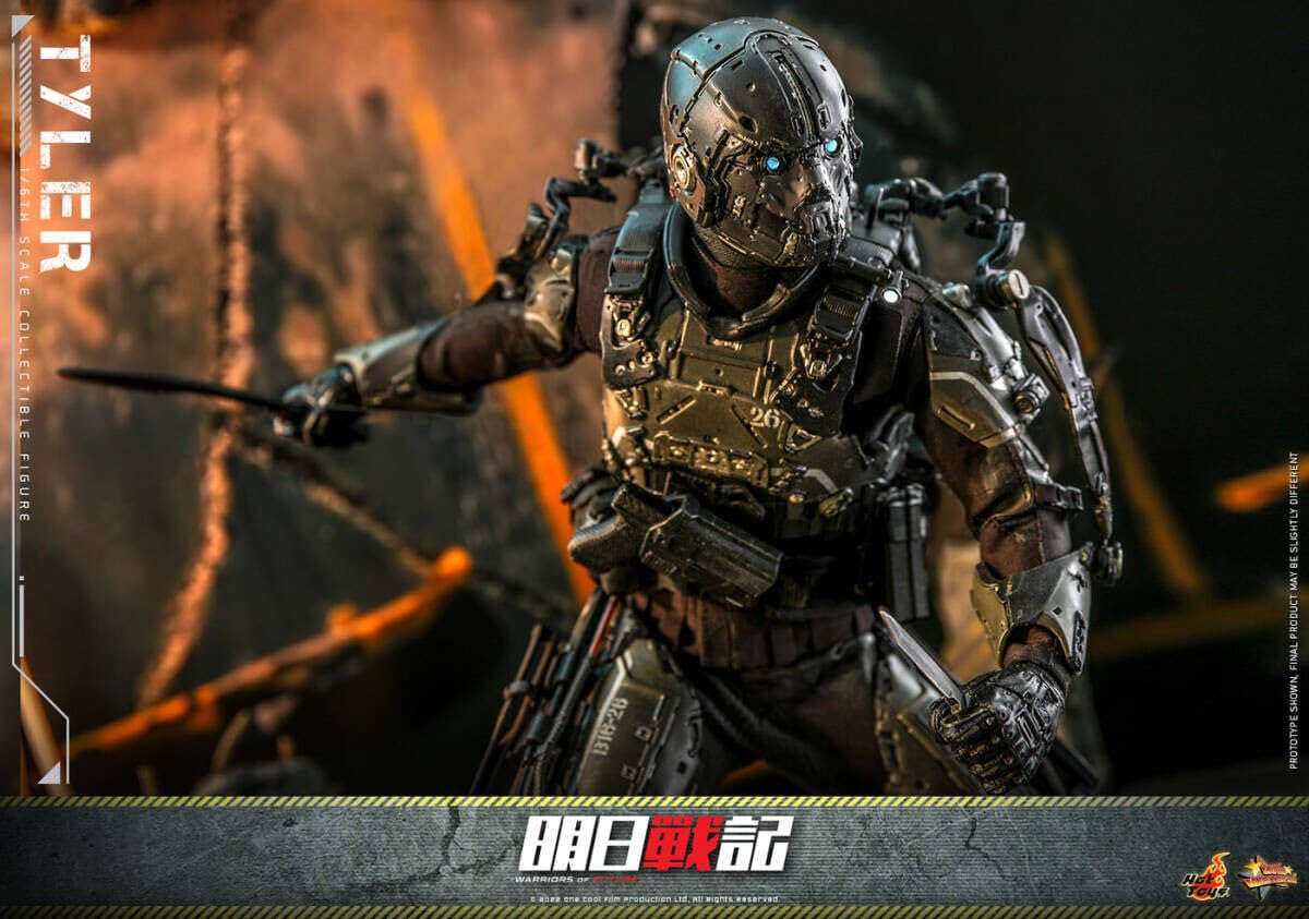 ホットトイズ MMS667 明日戦記 タイラー IN STOCK New Hot Toys MMS667 Warriors of Future 1/6 Tyler