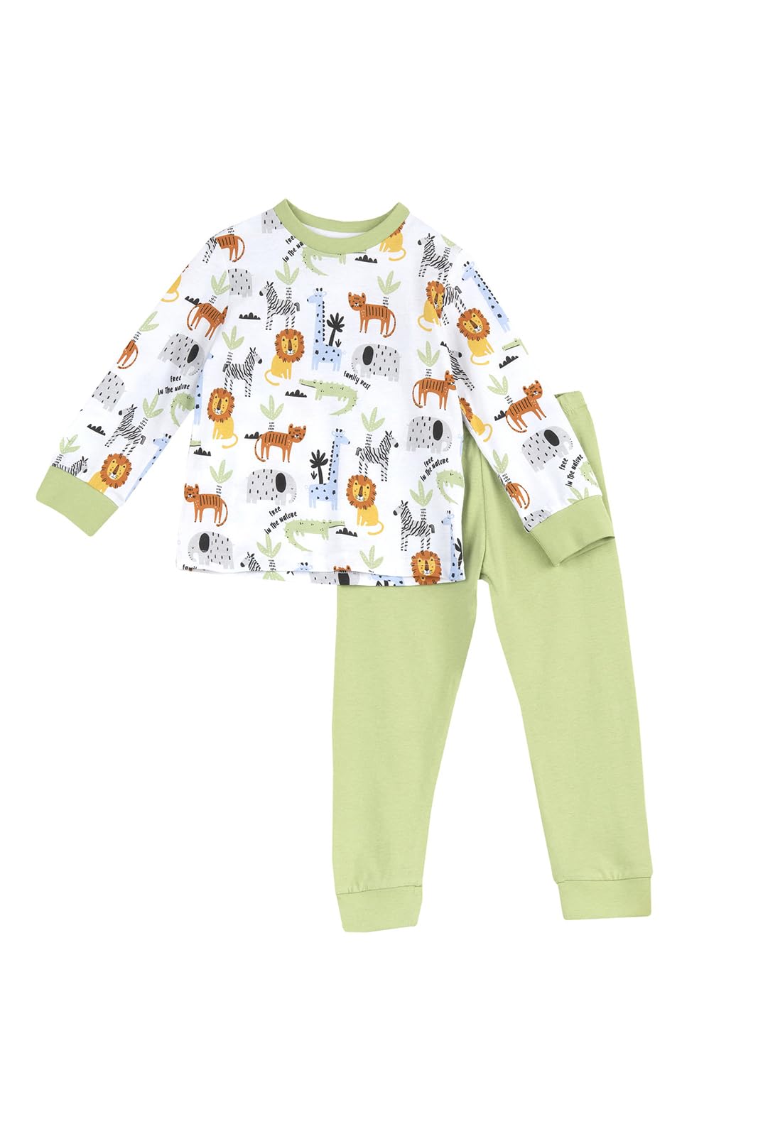 Chicco, Pigiama Lungo Bambina e Bambino, Pigiama a Maniche Lunghe, in Morbido Cotone, Ideale per Primavera e Autunno, Designed in Italy, Abbigliamento Bambine e Bambini