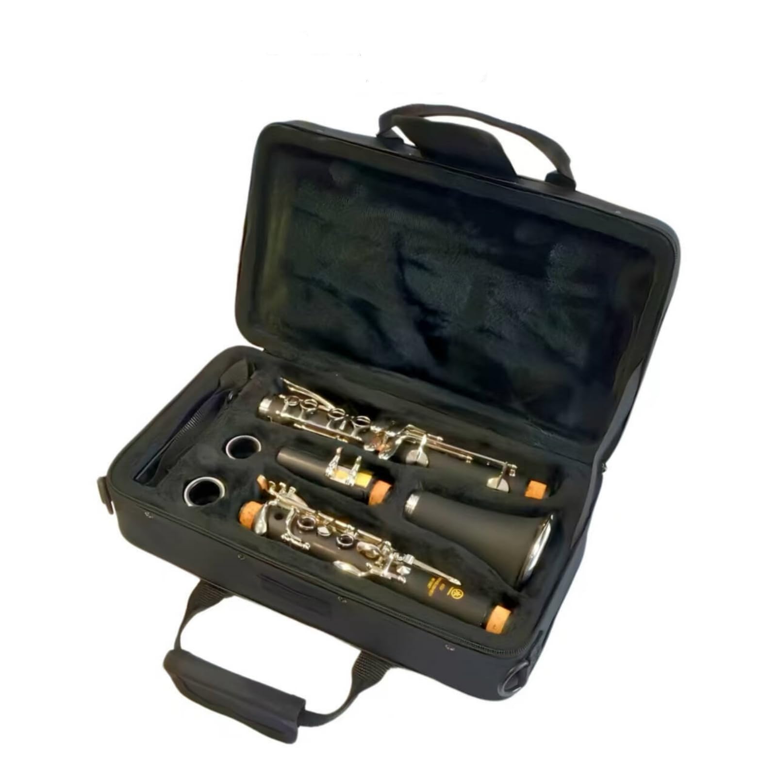 Estuche Para Clarinete Bolsa De Almacenamiento Para Clarinete De Tela Oxford Bolsa Para Clarinete Resistente Al Agua Estuche De Transporte Para Clarinete Con Correa Para Concierto De Clarinete