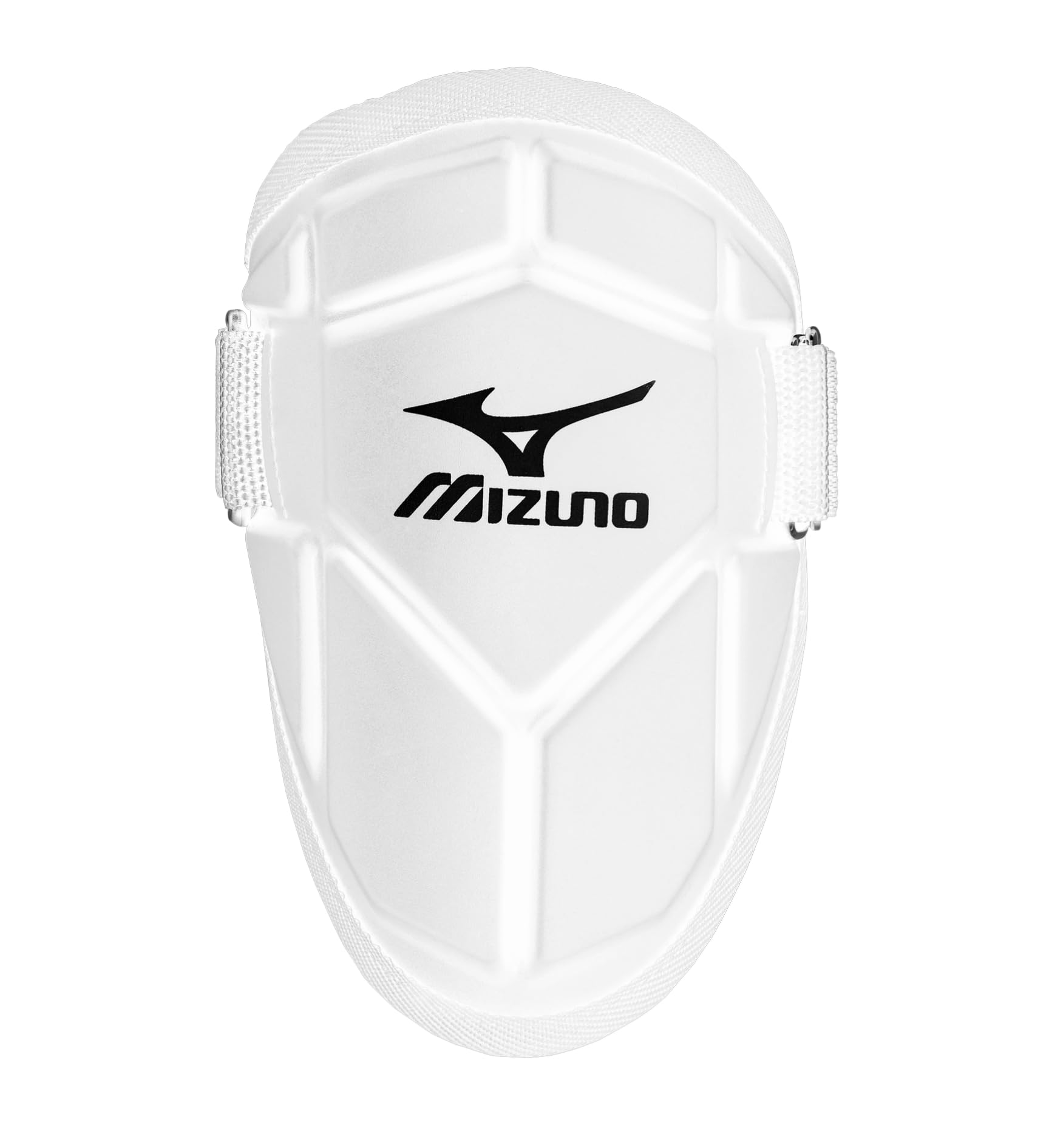 Mizuno Batter's Elbow Guard, Protezione Gomito della pastella Unisex, Bianco, Taglia Unica