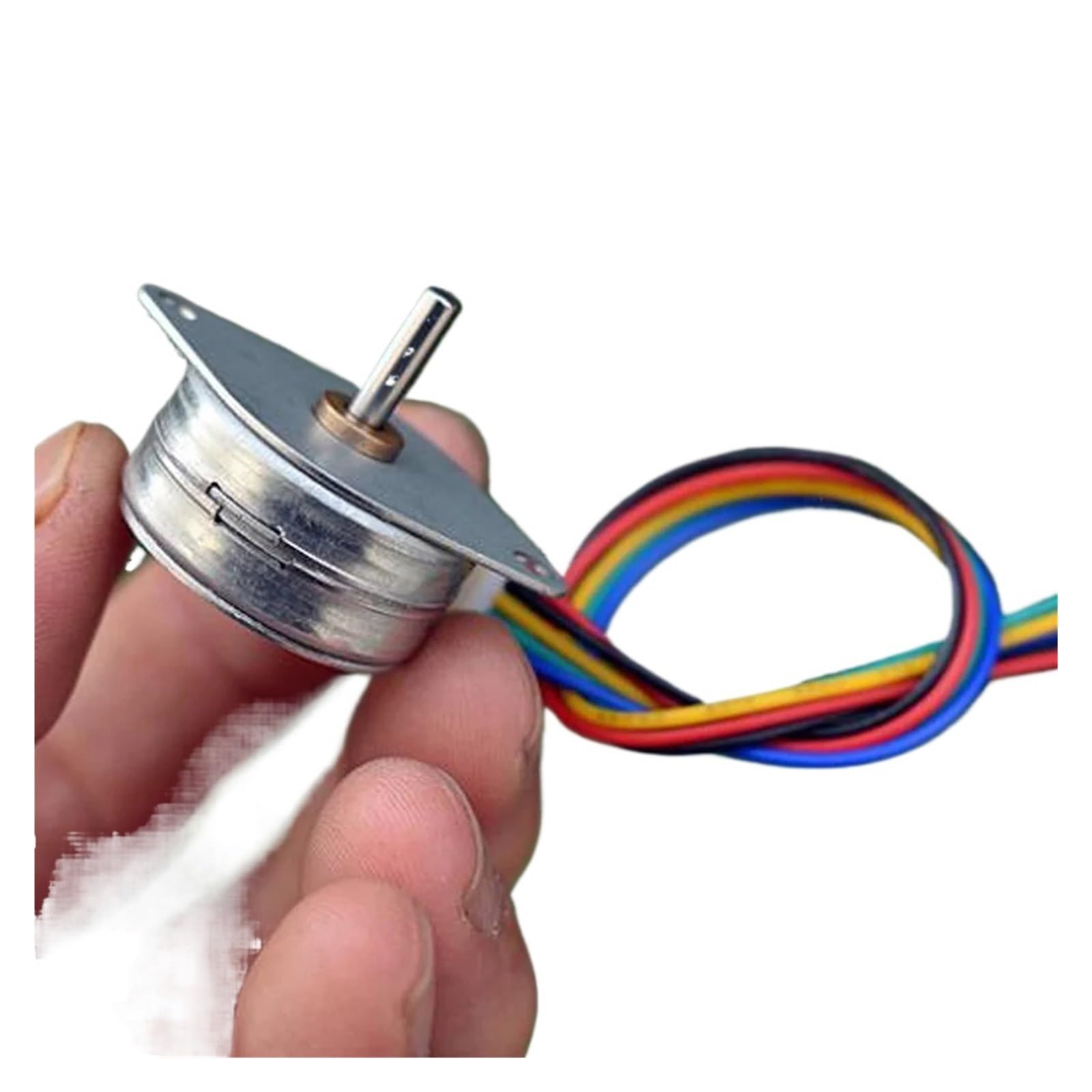 QWZTAEOZA 4 Phase 5 Wire Stepper Electronic Starter 25MM 25 SPG0001 15 Degrees Step Electronic Starter Small Precision Model Toy Engine