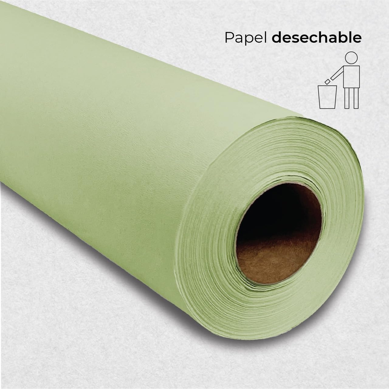 3 Rollos de Papel Camilla para Masaje Crepado Multicolor 60 cm x 70 m