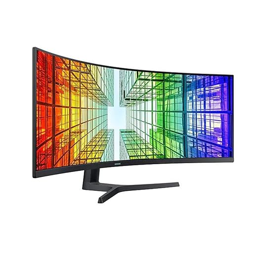 Samsung S9-49 Inch 5120x1440 DQHD (32:9) - Curved Professional High Res Wide Monitor with 120Hz Refresh Rate (LS49A950UIEXXY)