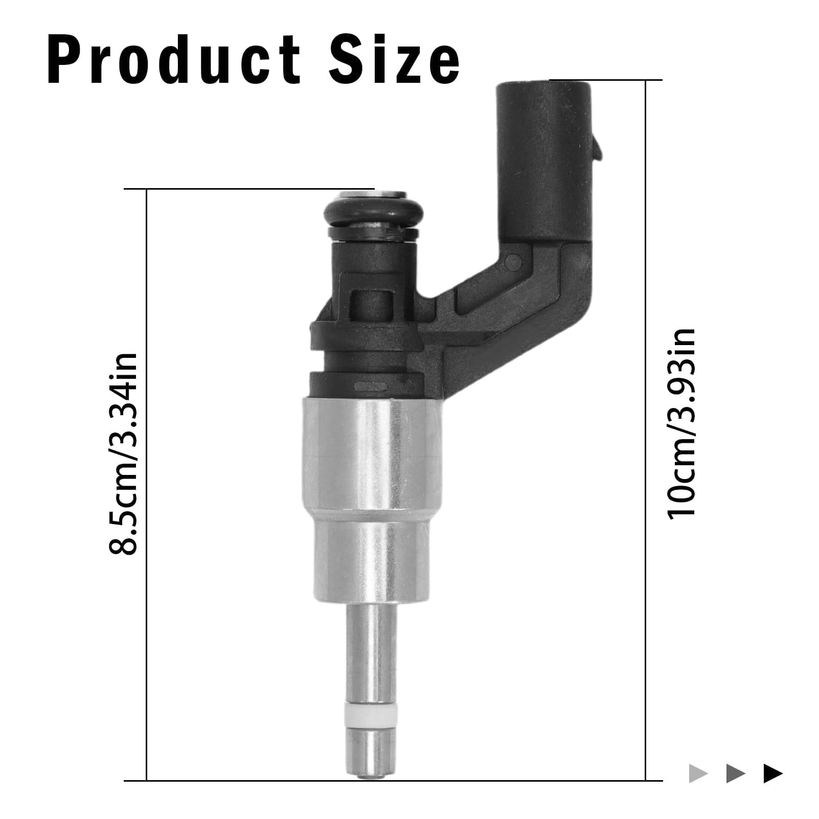 036906036 4 inyectores para A2 Golf 4 Bora Lupo Polo 1.4 FSI 1.6 FSI