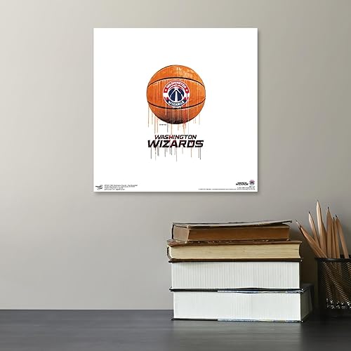 Miniatura 4 de Trends International Gallery Pops NBA Washington Wizards - Arte de pared de baloncesto por goteo, versión sin marco, 12 x 12 pulgadas