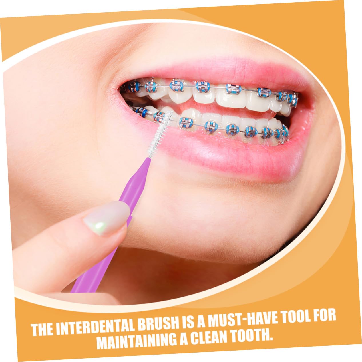 5 Sätze Teiliges Interdentalbürsten Farbig Effektive Zahnzwischenraum Kompakt Und Tragbar Und Präzise Geeignet Für Tägliche Mundhygiene Und Optimalen Zahnpflegeeinsatz 50 Stück * 5