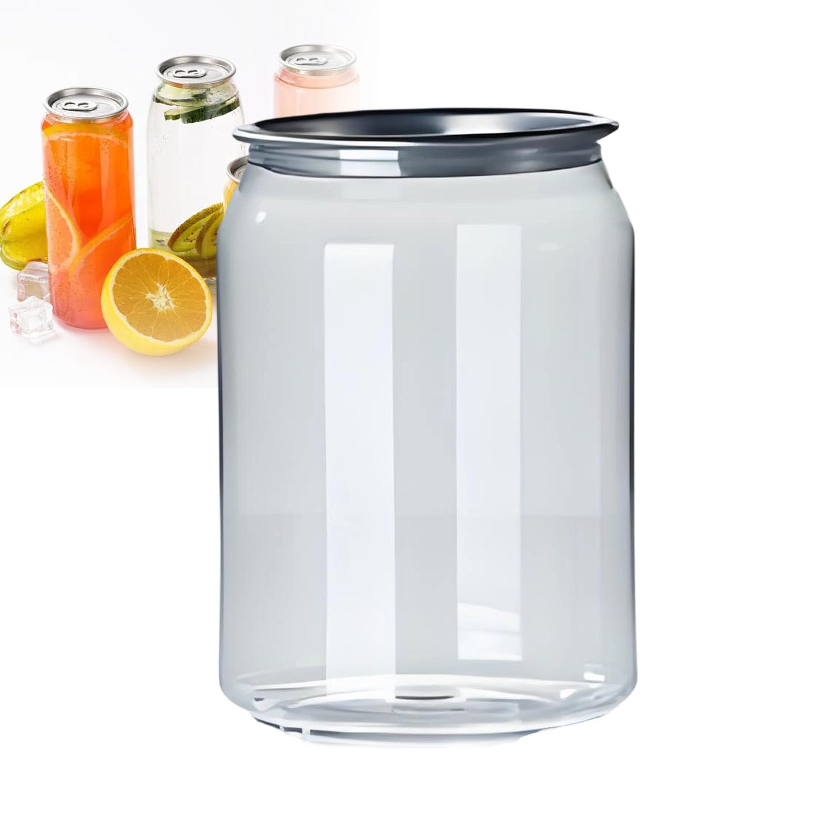 Botellas selladoras de latas de plástico sin fugas para reparto de boba