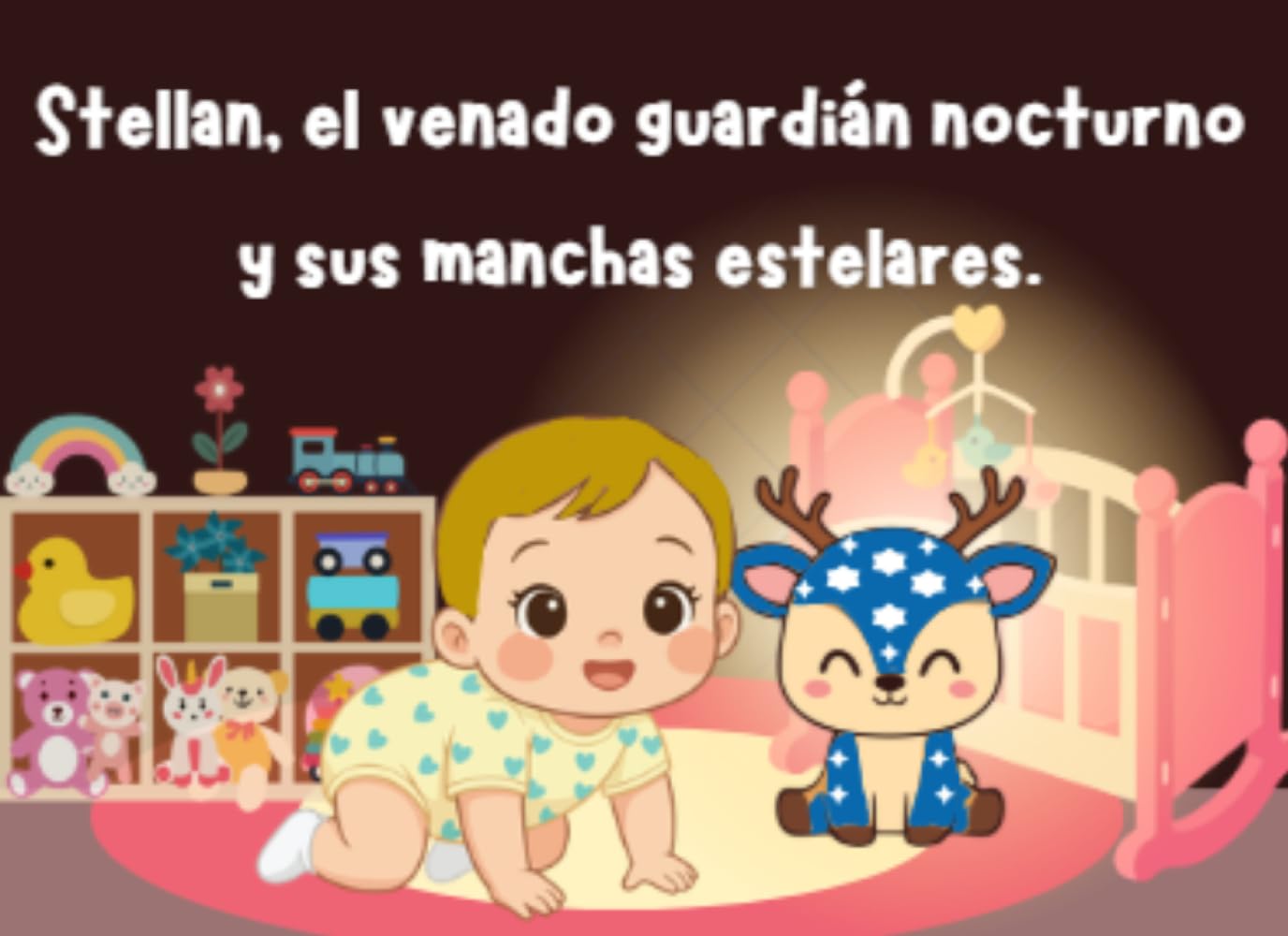 Stellan, el venado guardián nocturno y sus manchas estelares.