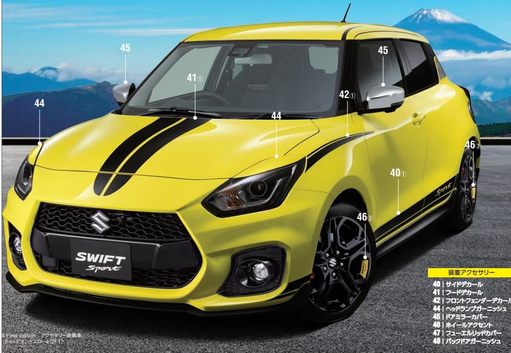 Amazon | スズキ純正用 スイフトスポーツ(SUZUKI SWIFT SPORT)【ヘッド 