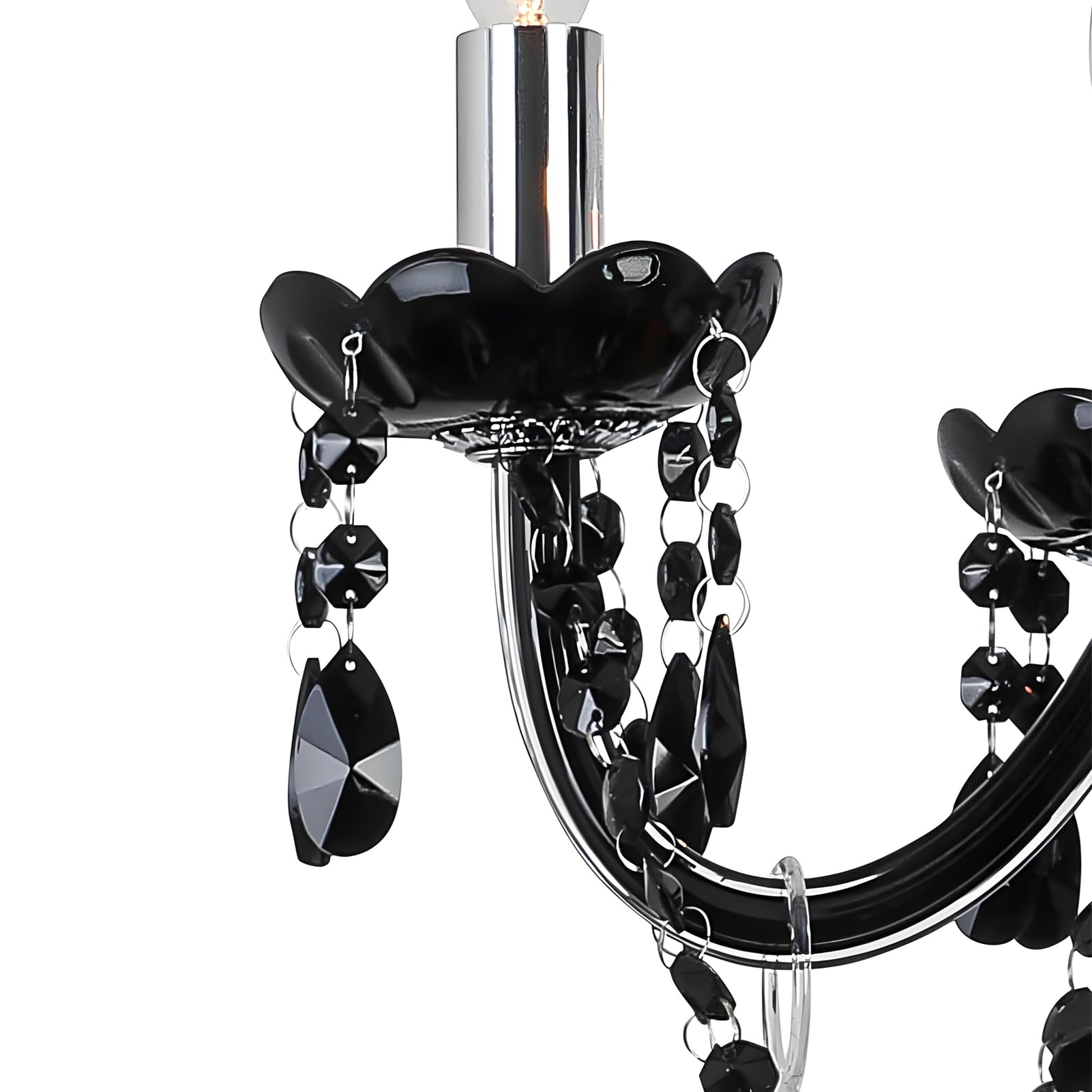 ブラック シャンデリア 6灯 LED 楽天市場】シャンデリア 照明 6灯 おしゃれ かっこいい ブラック