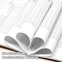 Vista 3 de Libro de puntuación de golf de cuero, libro de yardas de golf para estadísticas de práctica y registro redondo, libro de tarjetas de puntuación