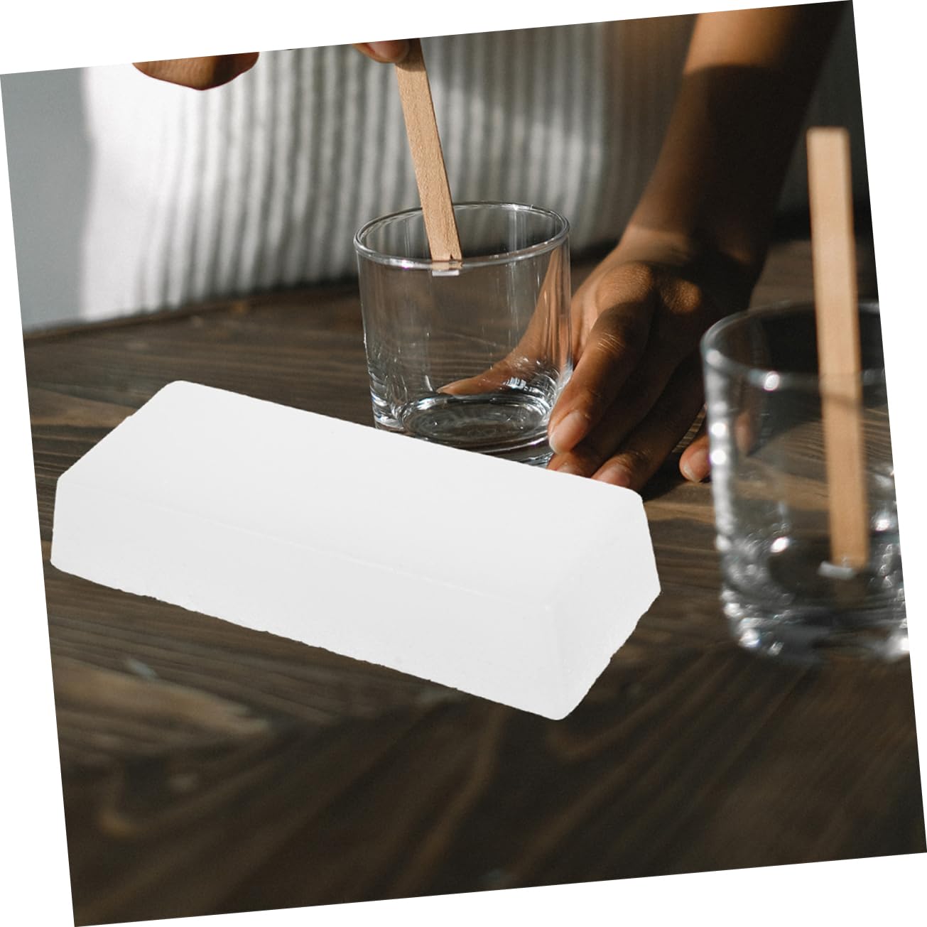 Luxshiny Abrasives Buffing Compound 2pcs Polishing Wheel for Long-Lasting Gloss Stone Care