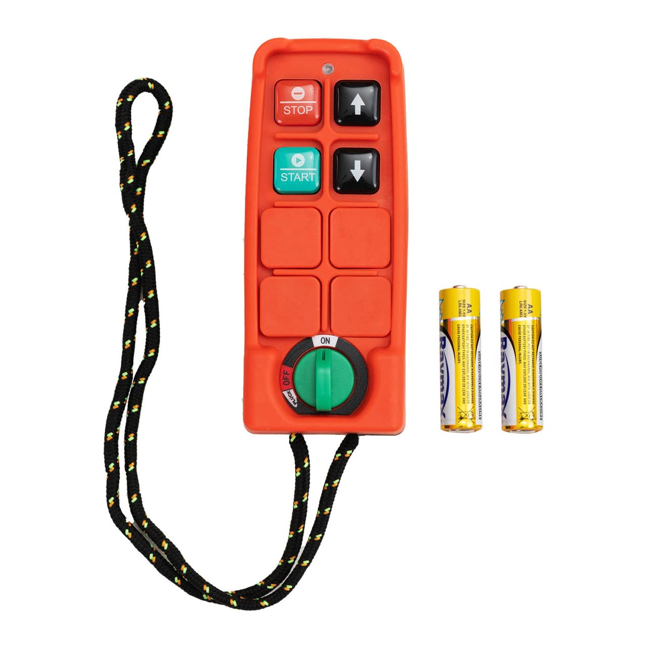 MSW MSW-PROLIFTOR-800NW - Paranco a fune, 1350 W, 800 kg, 12 m, con telecomando, verricello elettrico