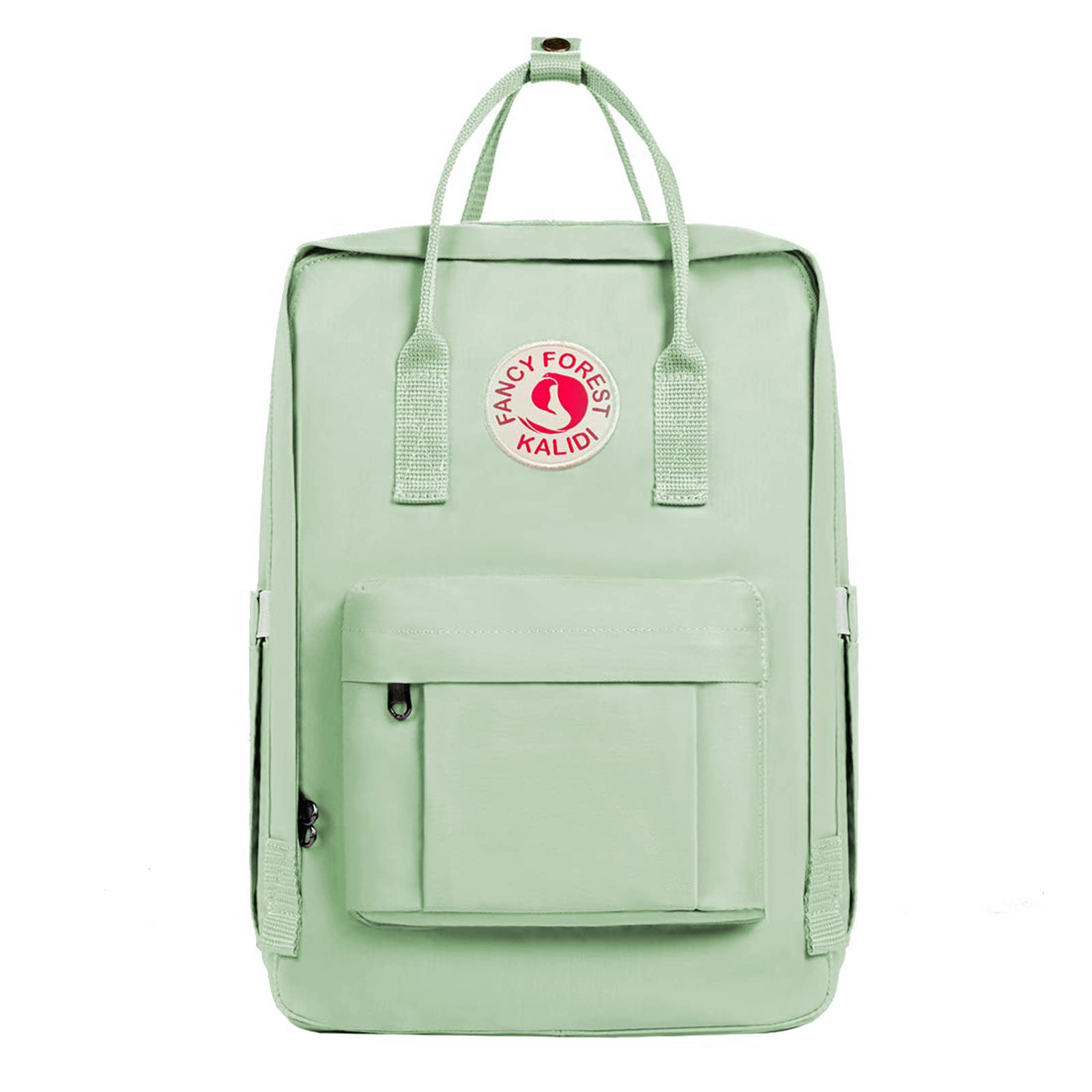 KALIDI FANCY FORESTCasual Backpack for Women,15 Inches Laptop Backpack Classic Camping Rucksack Travel Outdoor Daypack College Bag