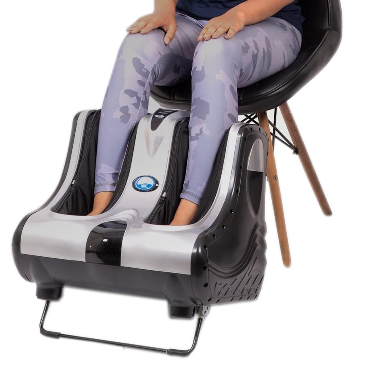 ARG Arogya Foot & Calf Massager Pain Relief & Relaxation 3 Modes Intensity Kneading & Shiatsu Massage Rolling, Vibration & Heat Therapy Improved Blood Circulation Automatic Leg Massager (Silver) ARG Arogya Foot & Calf Massager Pain Relief & Relaxation 3 Modes Intensity Kneading & Shiatsu Massage Rolling, Vibration & Heat Therapy Improved Blood Circulation Automatic Leg Massager (Silver)