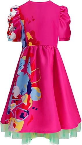 Miniatura 3 de Axvinel Disfraz de vaquera de Margot Robbie para niñas, película 2023, muñeca rosa de los años 70 y 80, disfraz de discoteca hippie para Halloween