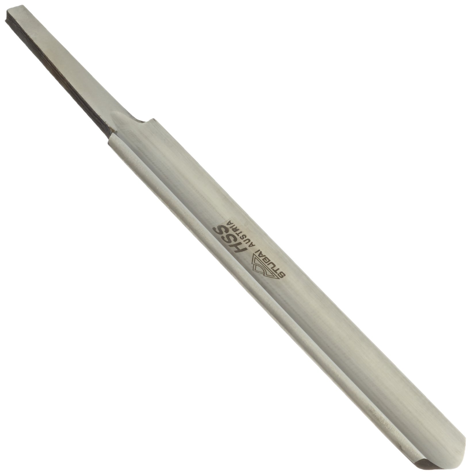 STUBAI 590518 HSS-Formröhre ohne Heft – 18 mm | Profi-Drechselröhre aus Hochleistungsschnellstahl | Zum Vor- und Schlichten geschweifter Formen | Drechselbeitel für Holz drechseln – Heft separat