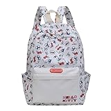 [CHRTNKHGQ] ハローキティ リュック 子供 キッズ 軽量 バックパック 男の子 女の子 大人 リュックサック かわいい 収納袋 小学生 通勤 通学 誕生日 子供の日 お祝い 軽量 タウンリュック バックパック プレゼント通園 リュック パック キッズ 女の子 男の子 旅行 通園 通学 新入学 プレゼント ギフト 非公式 [並行輸入品]