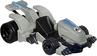 Hot Wheels Jurassic World Set Character Cars 4 Pack, Velociraptor Beta, Velociraptor (Blue), Tyrannosaurus Rex, Giganotosaurus