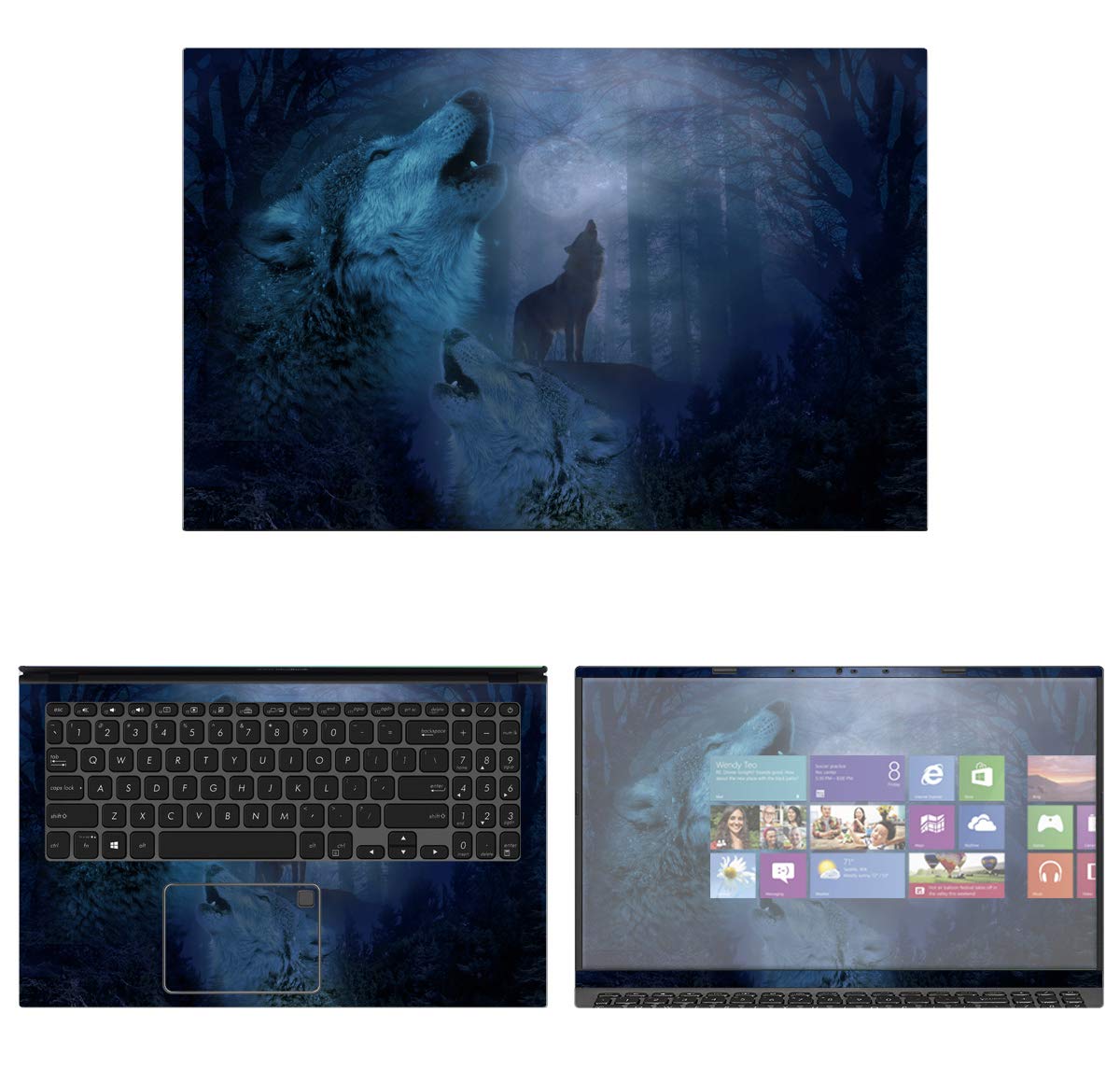 Decalrus - Protective Decal Skin Sticker for Asus VivoBook F512D / F512FA (15.6" Screen) case Cover wrap ASvivobk15_F512-1