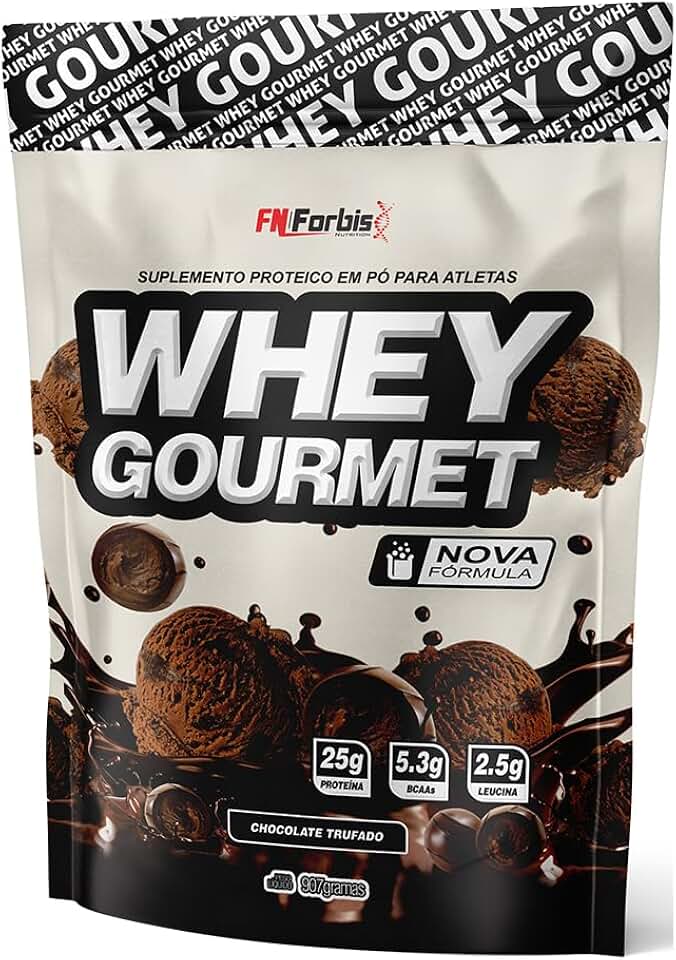 Whey Protein Gourmet 907g Refil - FN Forbis (Chocolate Trufado)