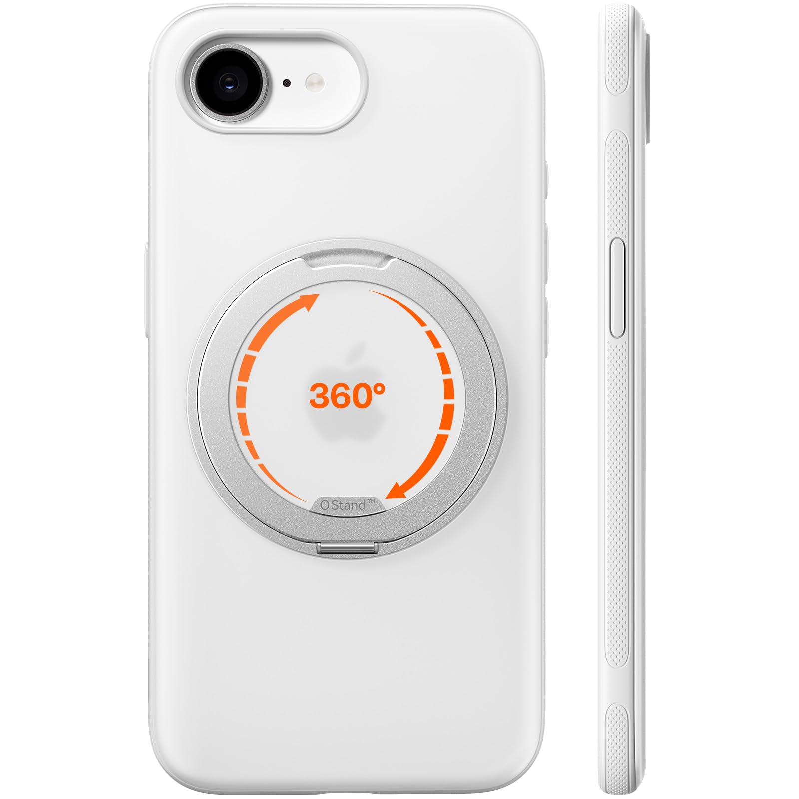 TORRAS iPhone 17e/16e 用 ケース【動画視聴用スタンドケース…