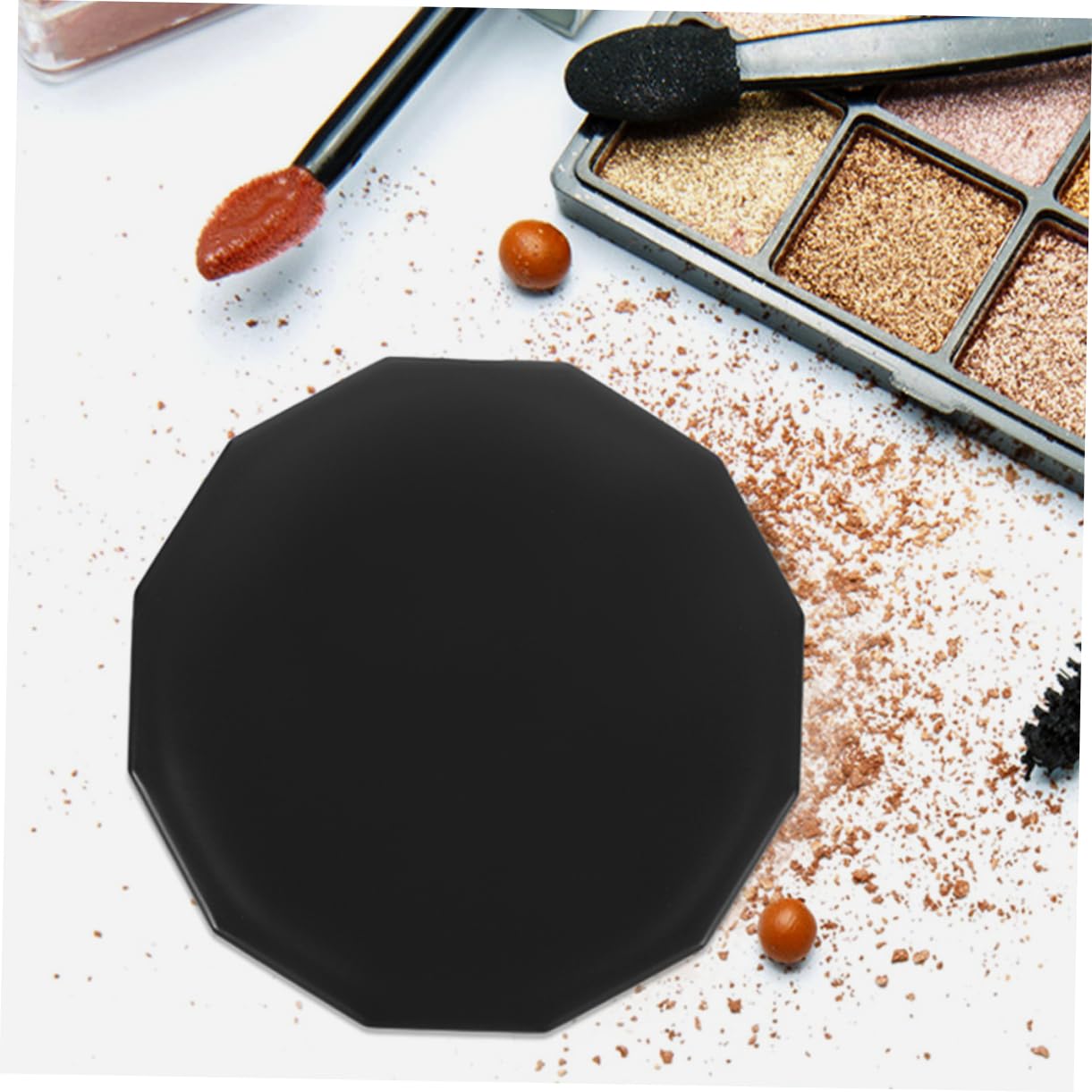 Healeved 3piezas Espejo Plegable para Maquillaje Espejo De Doble Cara Portátil para Mujeres para Retocar Cualquier