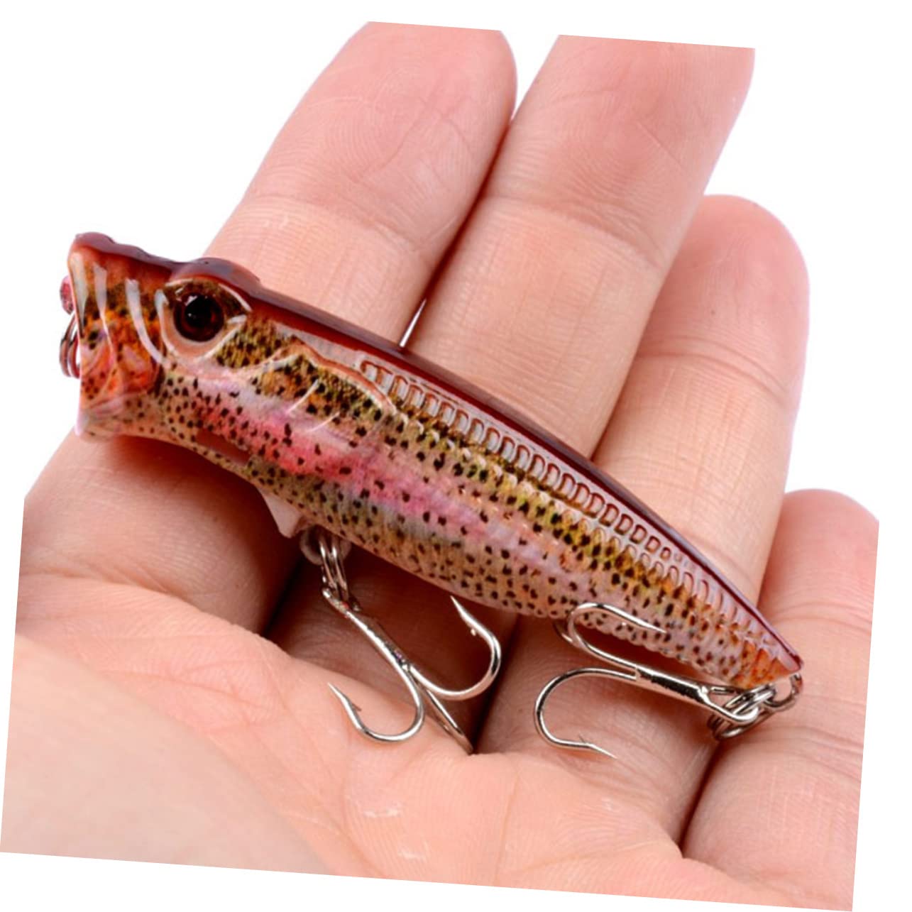 TOYANDONA Cebo bionico cebos Artificiales Luros de Pesca Dura cebos flotantes cebos de Pesca de Superficie al Aire señuelos realistas