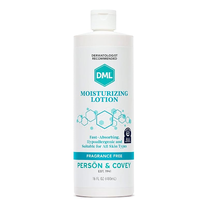 Loção hidratante DML sem fragrância, 473 mL
