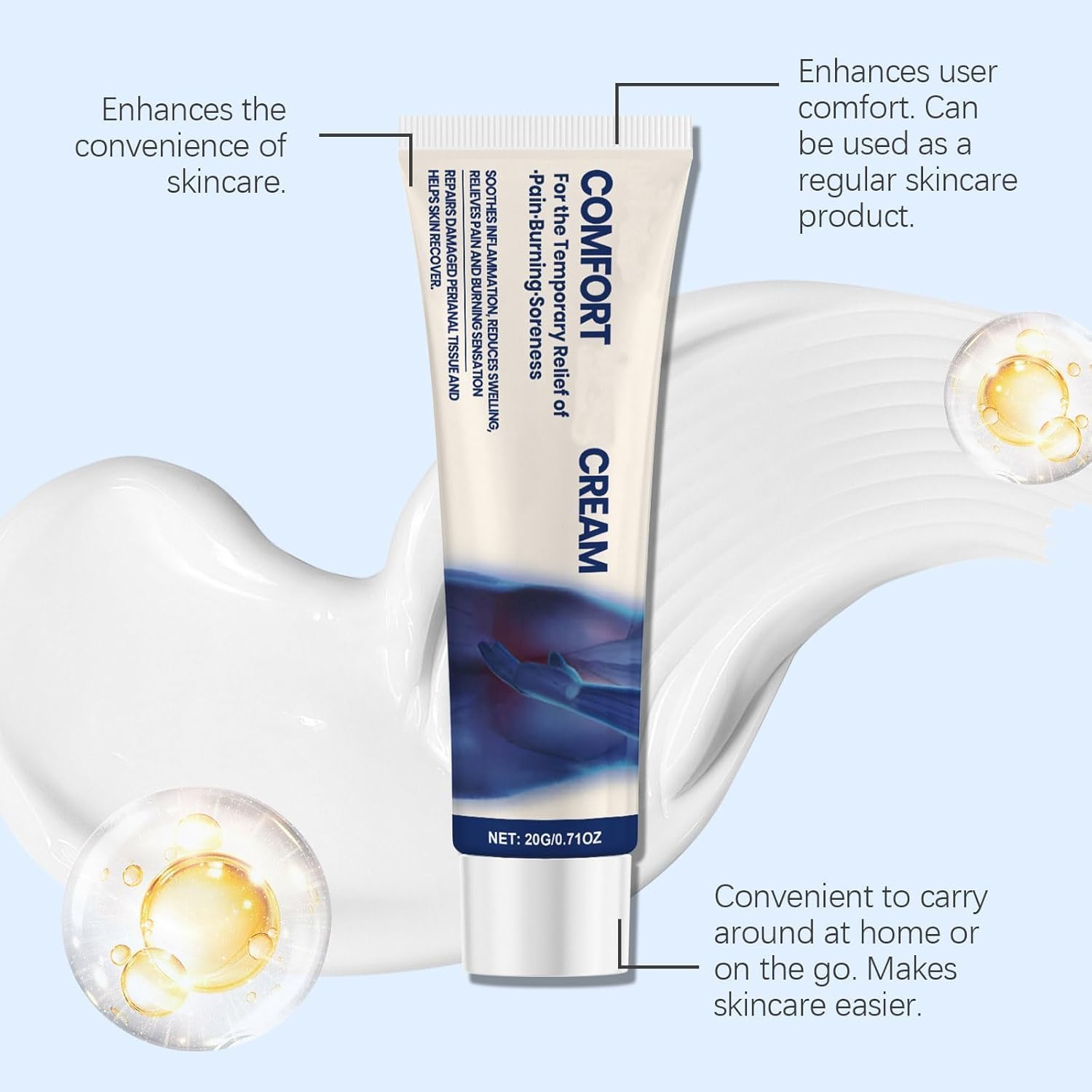 Comfort Cream for Sensitive Skin, Perianal Repair Ointment (2PCS)