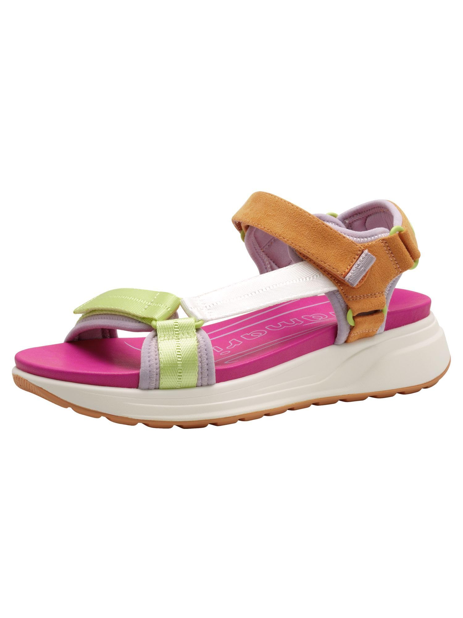 Tamaris Women's Vegan Comfortable Sandals, multicoloured, 6.5 UK